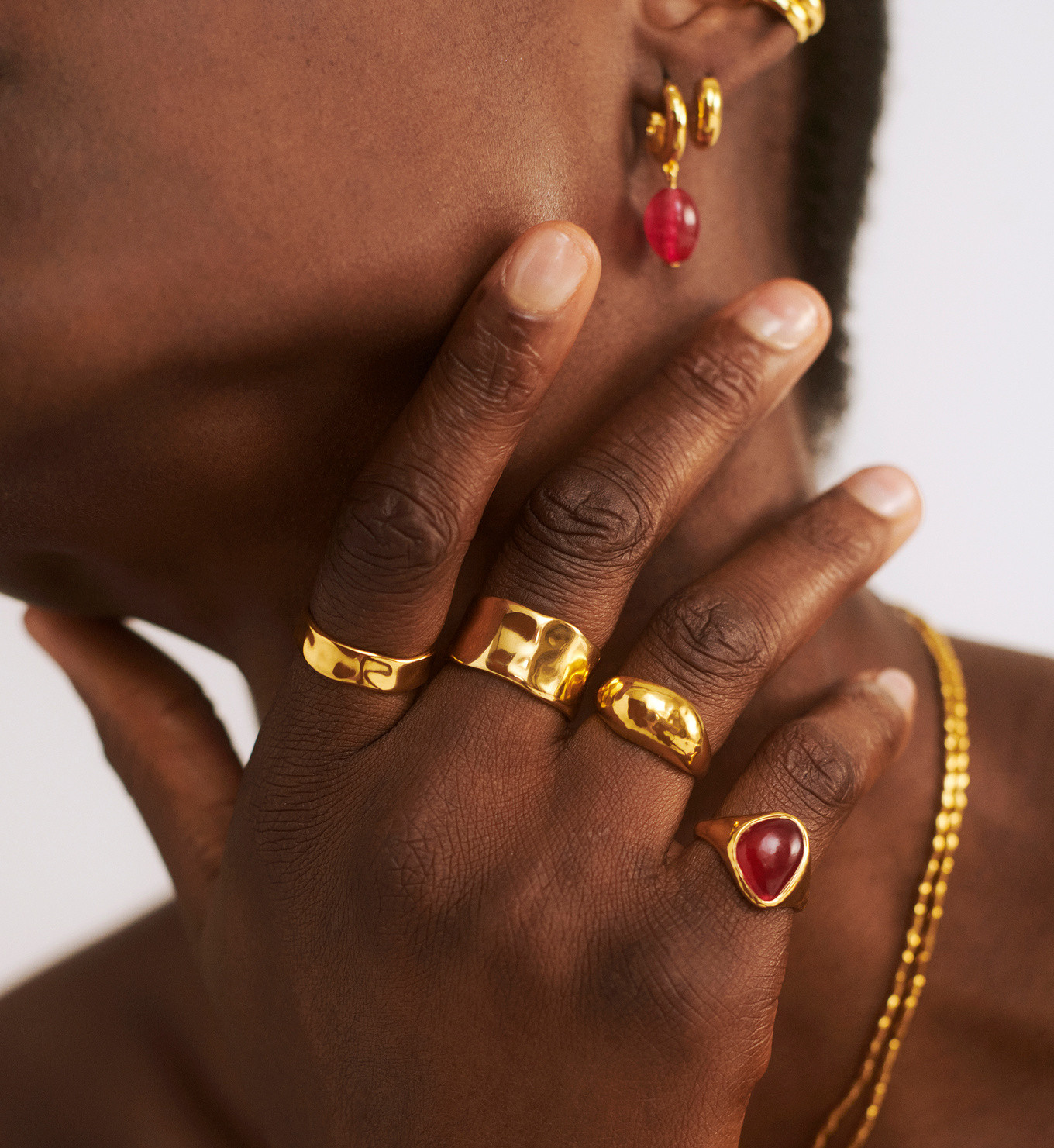 Deia Domed Ring | Monica Vinader (US)