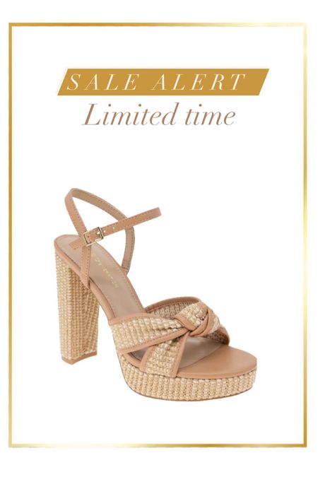Limited time spring sandal sale! 