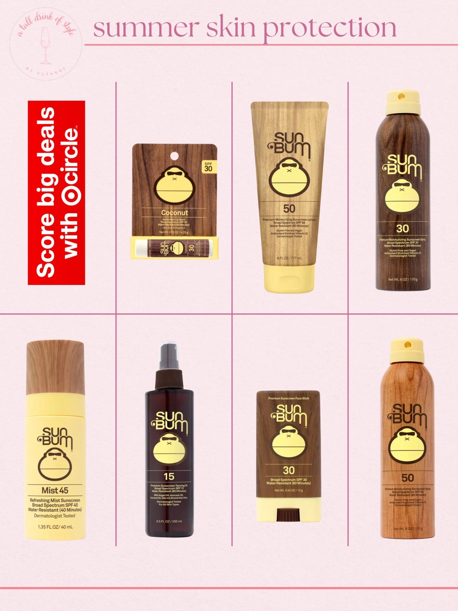 TARGET CIRCLE WEEK IS HERE! 

Summer Skin Protection 

Hi friend! 👋 Thanks for your support! I’m so glad you’re here!
If you're tall, over 40, or just tired of fashion that doesn’t fit your life, you’re in the right place. I share classic, elevated outfit formulas that actually work on tall women (I’m 6’1” for reference!) and help you feel confident getting dressed again.
I am your resource for timeless, elevated fashion for women over 40 (and tall women)
Age: 55
Height: 6’1”
Tops: S/M
Bottoms: 8/10
Dresses: 8/M
Over 50 fashion, tall fashion, workwear, everyday outfits, timeless outfits, Classic Outfits, sun bum, sunscreen, lip balm, spf, suncare finds, Target beauty, target sale, 

#LTKTravel #LTKSaleAlert #LTKBeauty