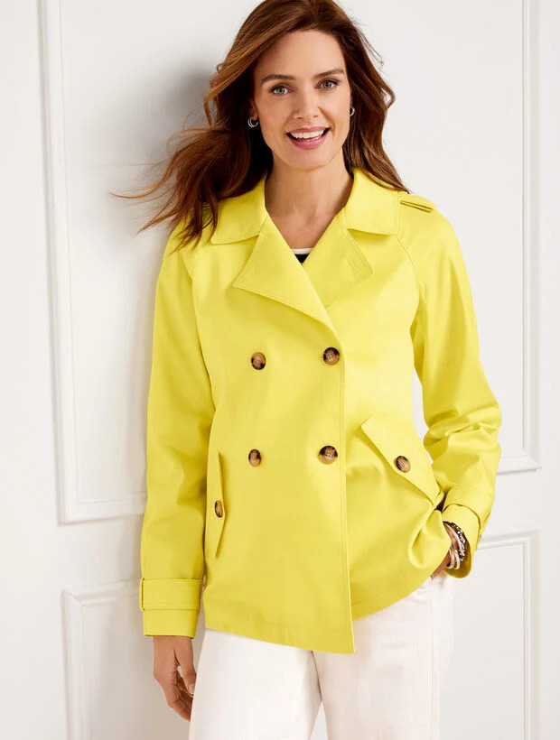 Short Trench Coat | Talbots