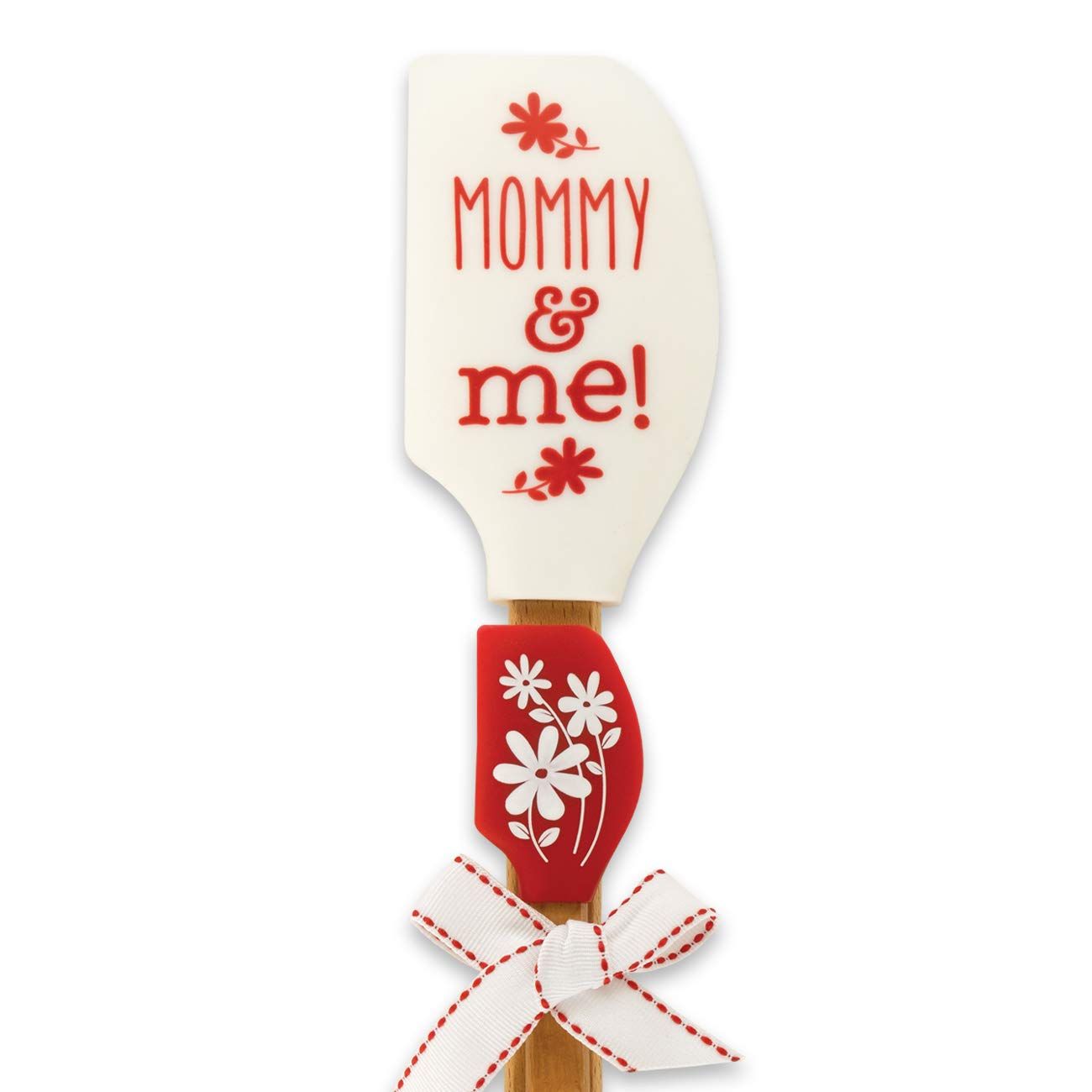 Brownlow Gifts Kitchen Buddies Silicone Spatulas, Set of 2, 12.5 & 8.25-Inches, Mommy & Me | Amazon (US)