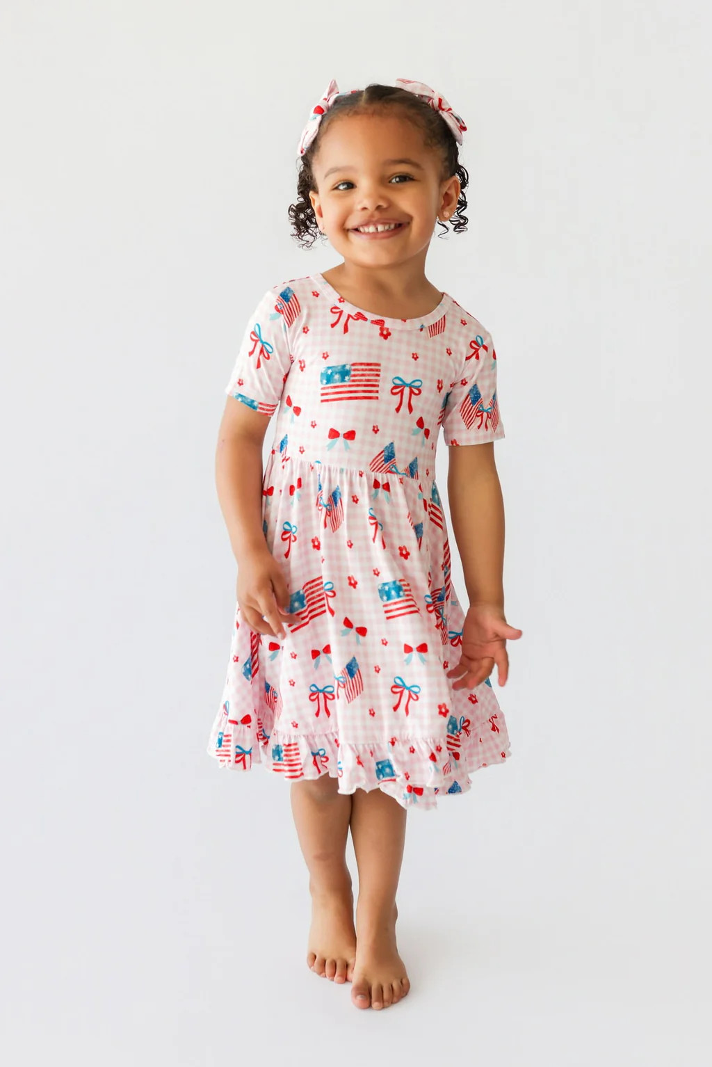 STAR-SPANGLED SWEETHEART DREAM RUFFLE DRESS | Dream Big Little