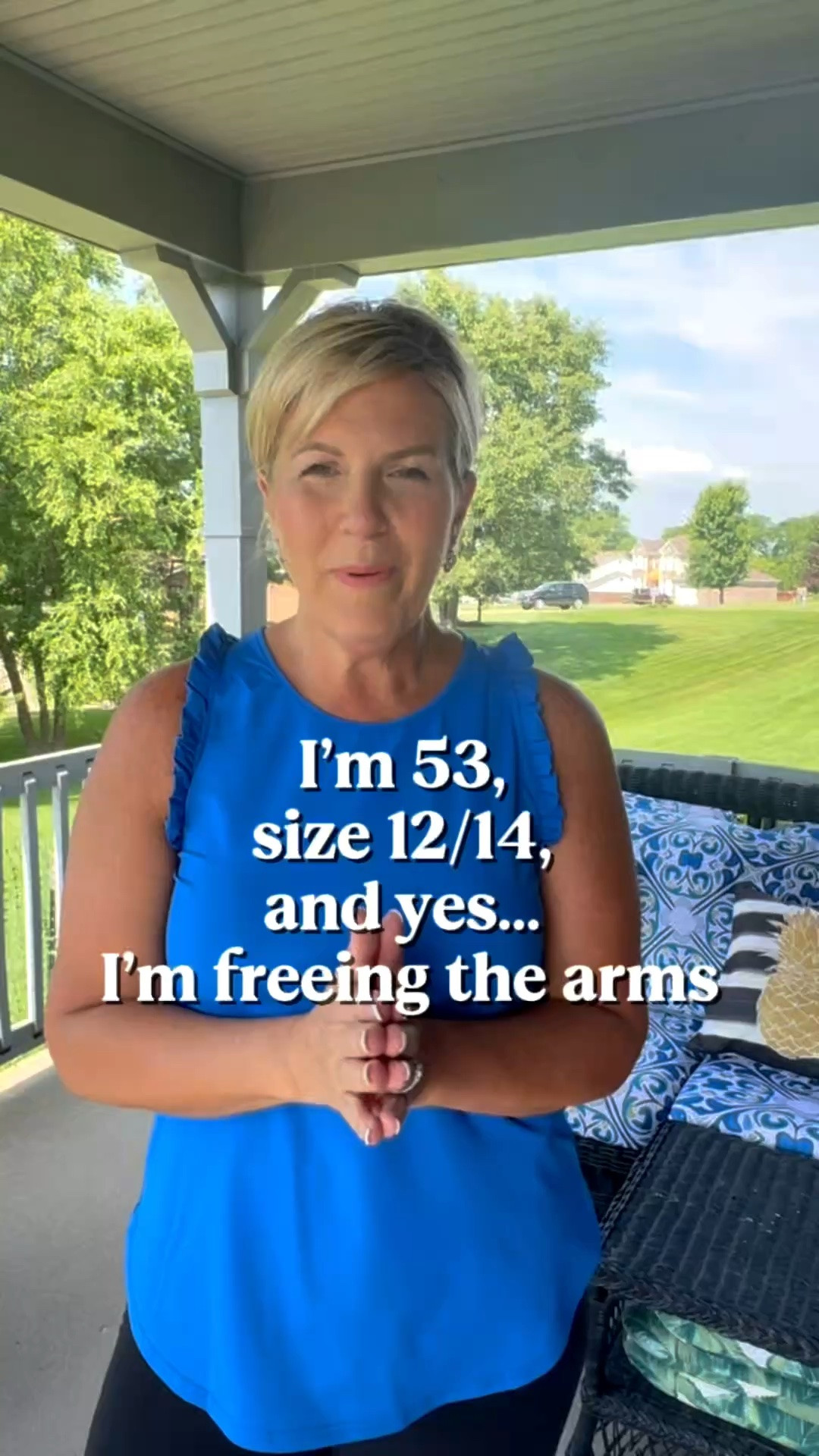 I’m wearing a size large