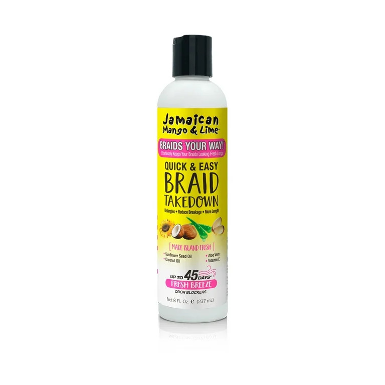 Jamaican Mango  Lime - Braid Your Way - Braid Takedown - 8 oz | Walmart (US)