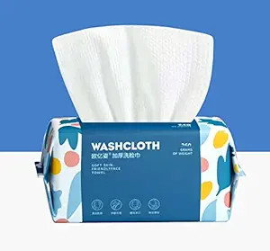 BanYakong 100 Count Disposable Face Towel, Thickening Ultra Soft Washcloth, Facial Cotton Tissue,... | Amazon (US)