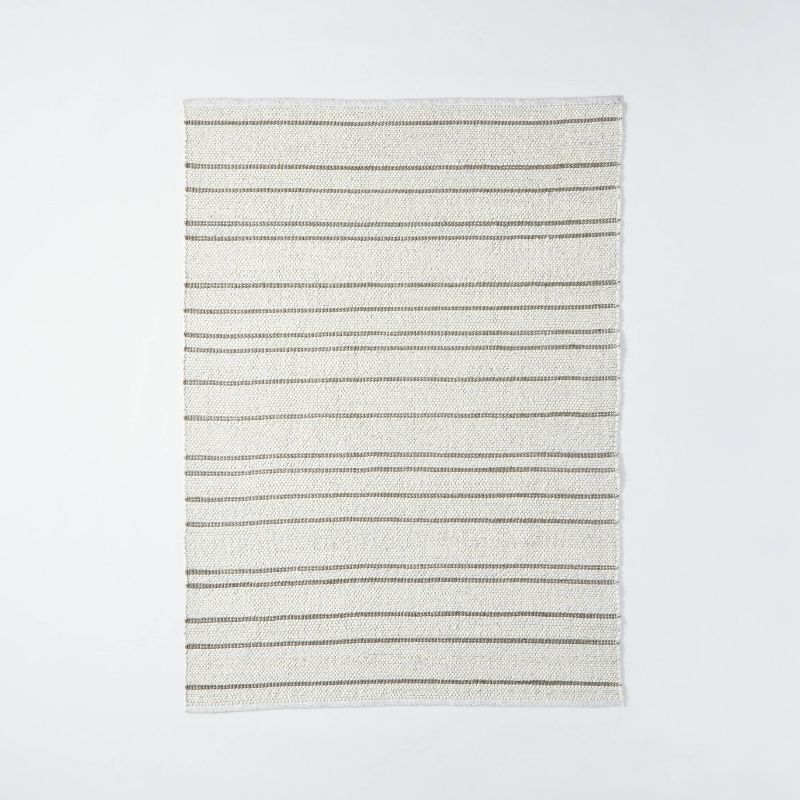 Striped Flat Woven Rug Cream - Threshold™ designed with Studio McGee | Target