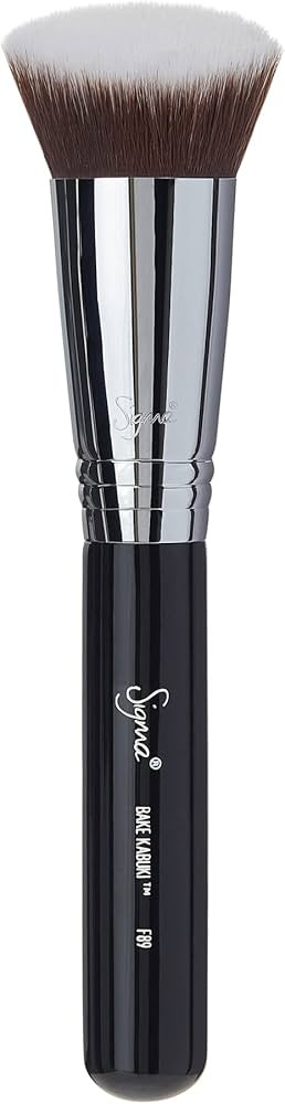 Sigma Beauty F89 Kabuki Brush for Setting Powder - Kabuki Makeup Brush for Baking, Setting Makeup, L | Amazon (US)