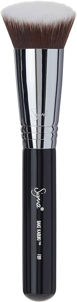 Sigma Beauty F89 Kabuki Brush for Setting Powder - Kabuki Makeup Brush for Baking, Setting Makeup, L | Amazon (US)