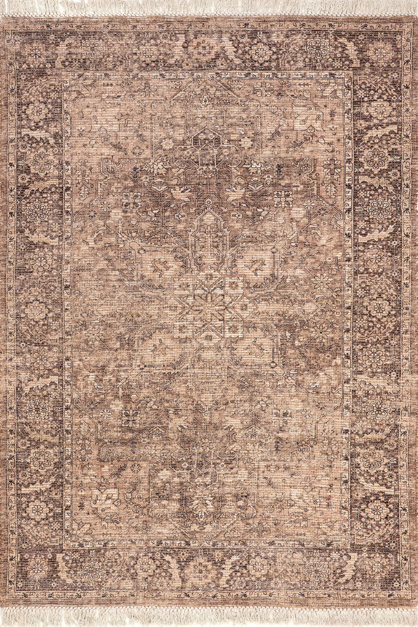 Lennox Medallion Tassel Rug | Rugs USA
