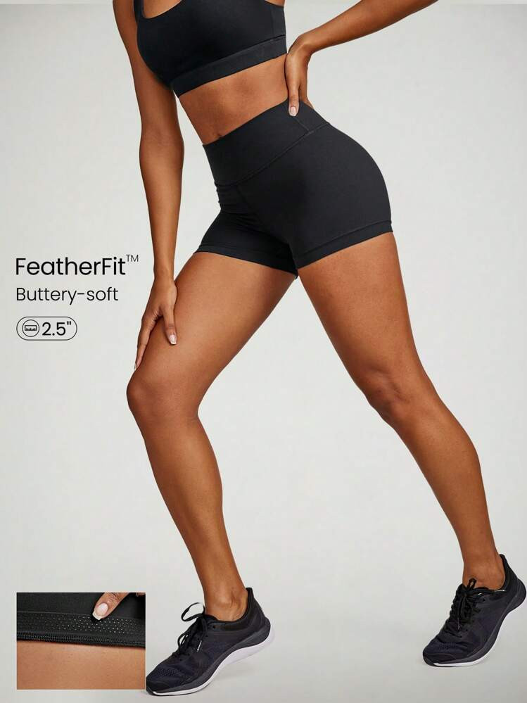 GLOWMODE 2.5" FeatherFit™ Ultra-Short Anti-Slip Biker Shorts Low Impact Casual Daily Gym  Workout | SHEIN