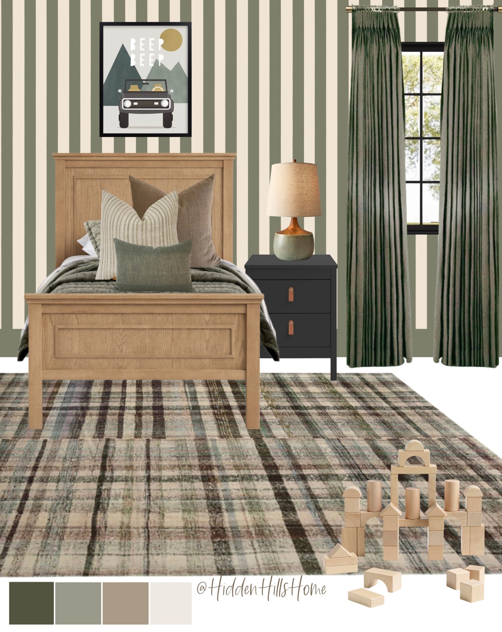 Boys bedroom decor mood board, kids bedroom design, home decor ideas, kids room decor, green boy bedroom, toddler boys room, twin bed, nightstands, home decor 

#LTKKids #LTKHome #LTKSaleAlert