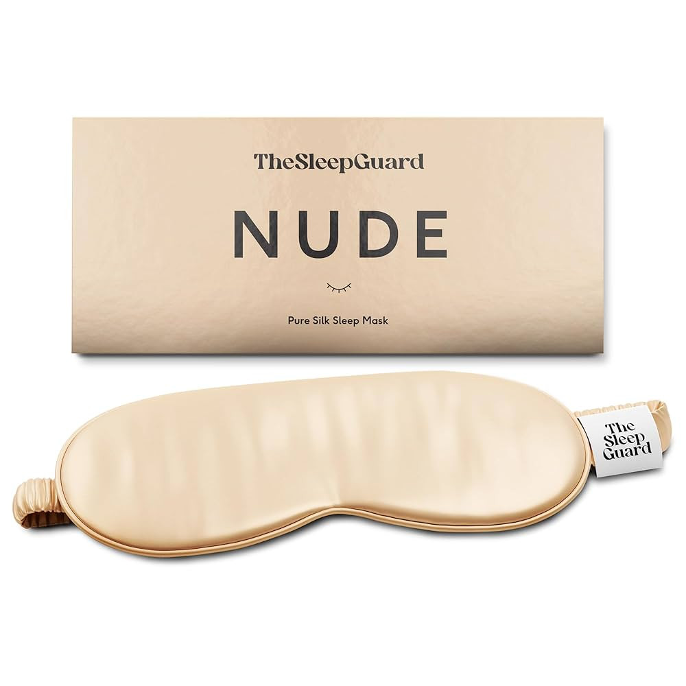 Pure Silk Sleep Mask [100% 6A Mulberry Silk, 22 Momme] Light Blocking Travel Essentials. Eye Mask... | Amazon (US)
