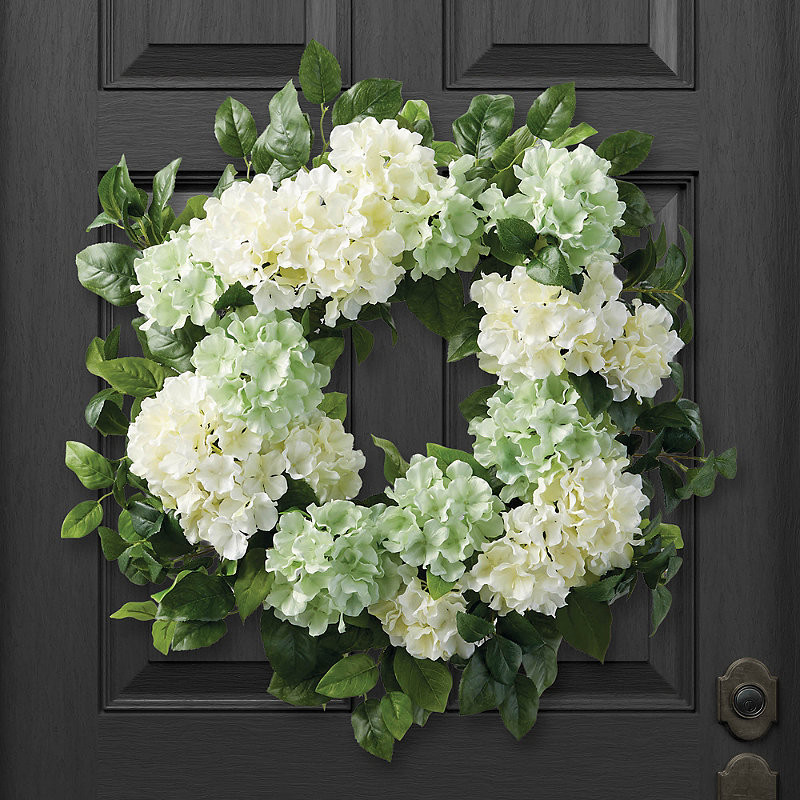 Haven Hydrangea Wreath - Frontgate | Frontgate