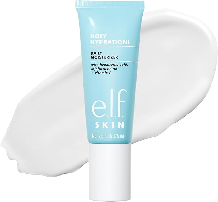 e.l.f. SKIN Holy Hydration! Daily Hydration Moisturizer, Lightweight Face Cream, Hydrating with A... | Amazon (US)