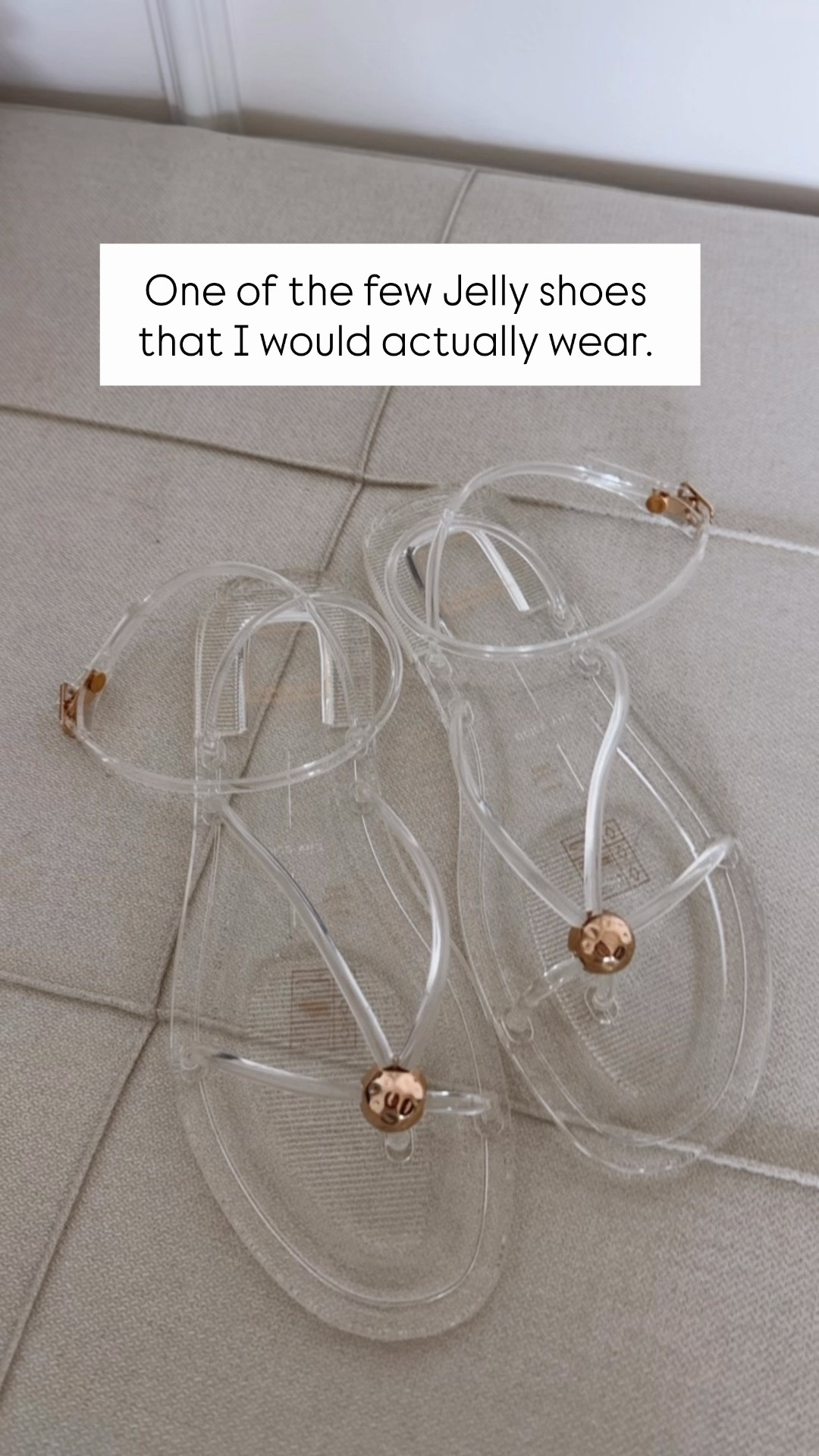 Jelly shoes that I would actually wear 
LOVE the fit on these 
Perfect for any occasion and outfit 🔥 run tts 


#LTKTall #LTKTravel #LTKOver40