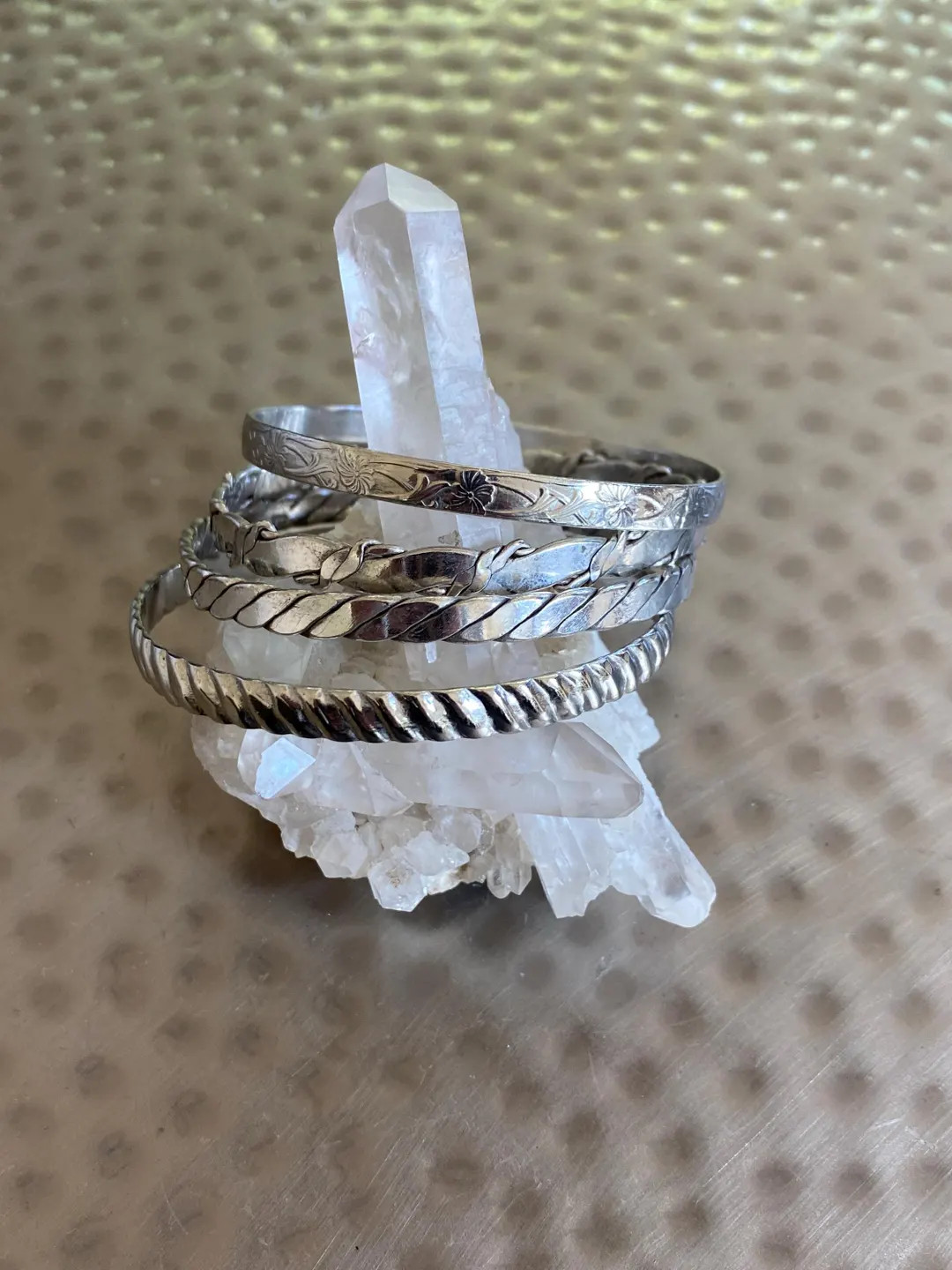 Gorgeous Vintage 70's Stack Sterling Silver Mexican Taxco Bangles (sold Individually) - Etsy | Etsy (US)