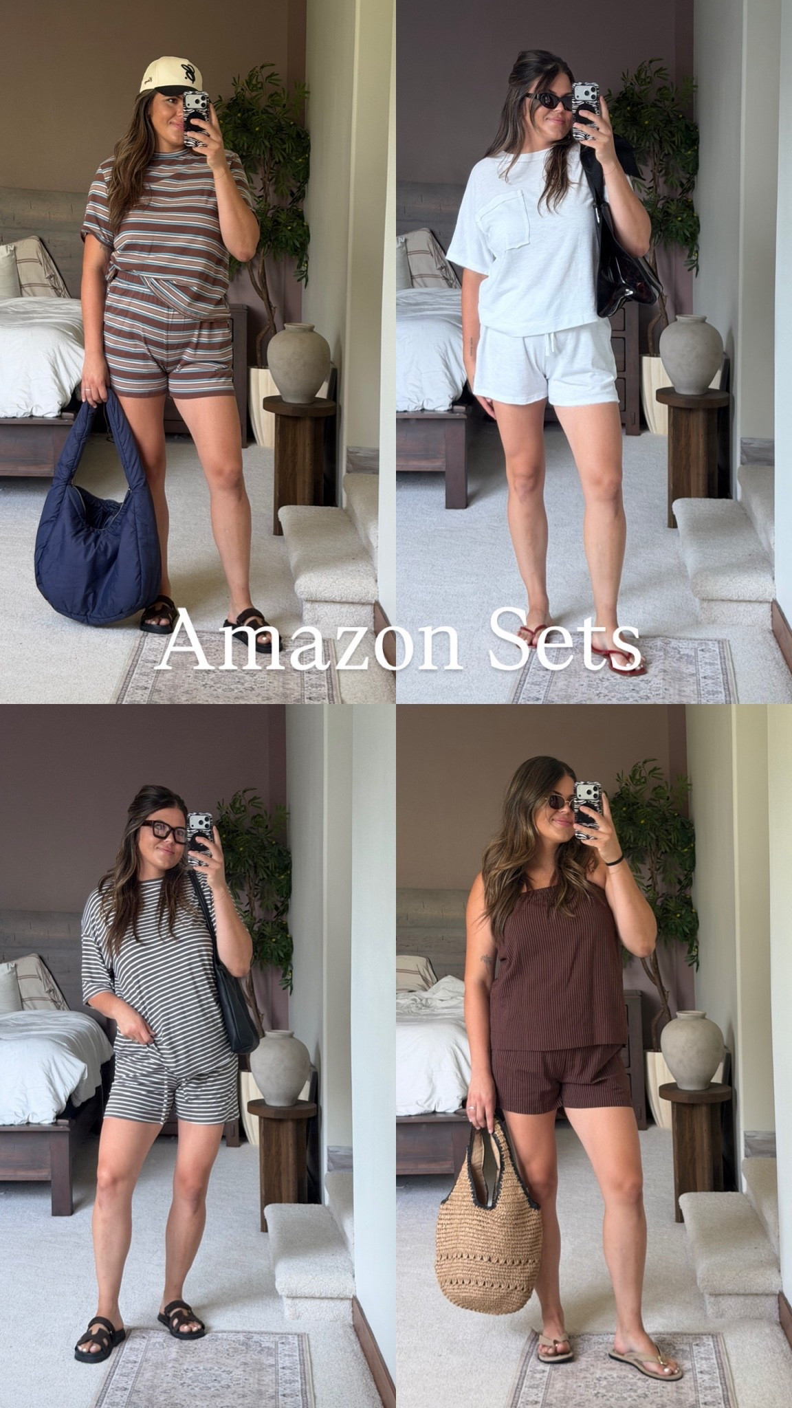 Amazon two-piece sets - lots of mom friendly outfits that would be good for pregnancy and postpartum too!!

Midsize, size 12, size 14, mom style, curvy outfit, thick tummy approved