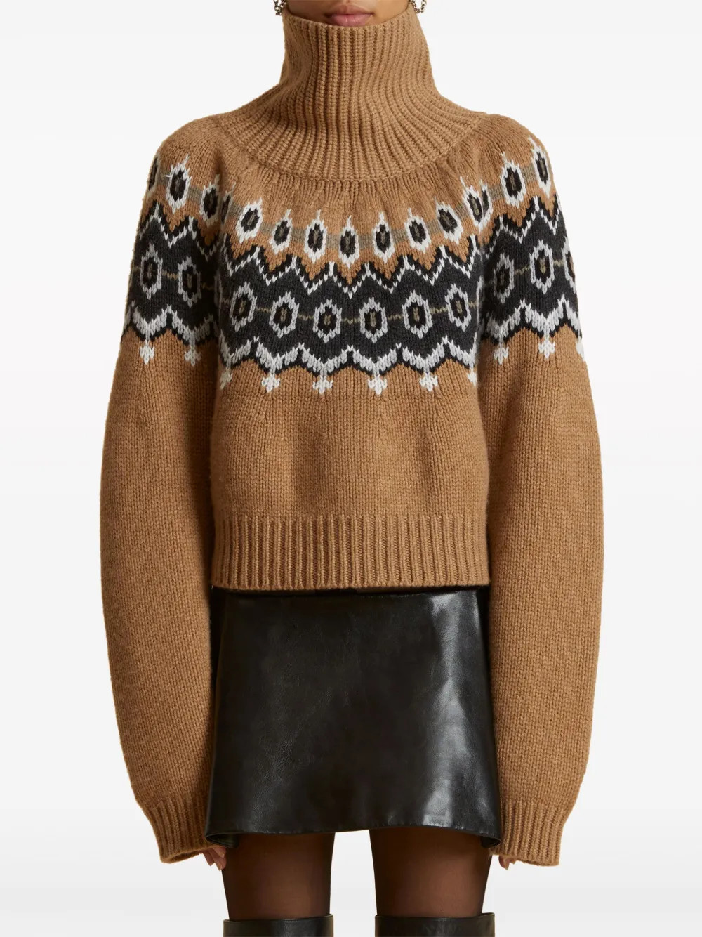 KHAITE The Amaris high-neck Jumper - Farfetch | Farfetch Global