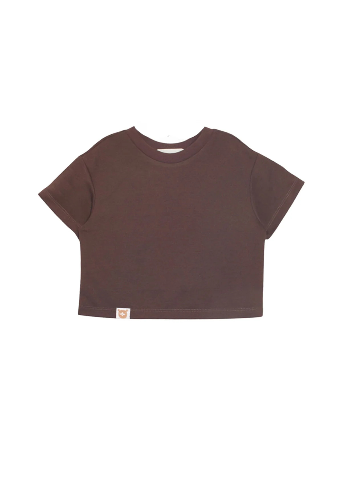 Nash Brown Short Sleeve Top | Mabel and Honey