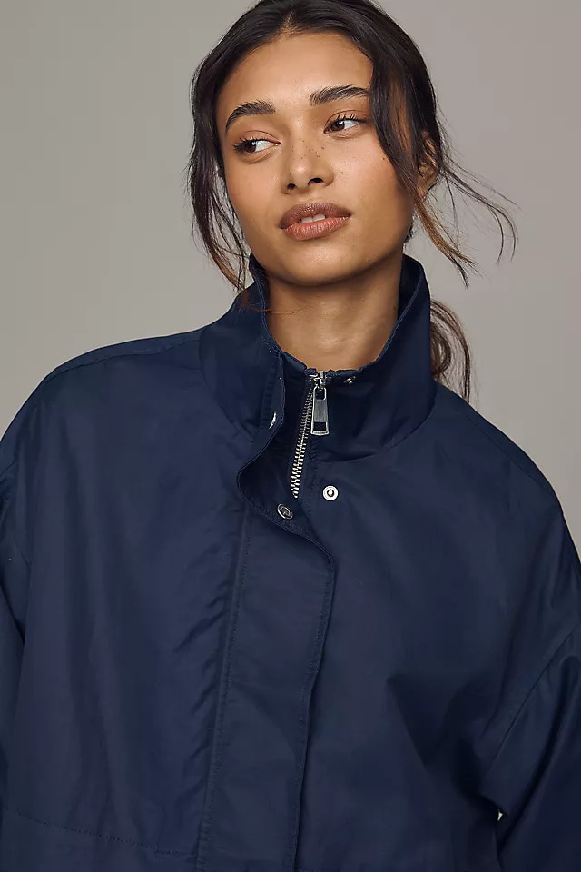 Funnel-Neck Tech Jacket | Anthropologie (US)