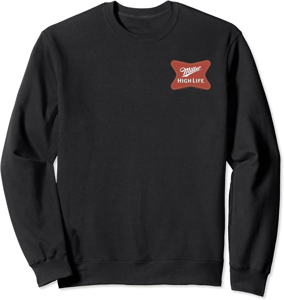 Miller High Life - Soft Cross Logo Sweatshirt | Amazon (US)