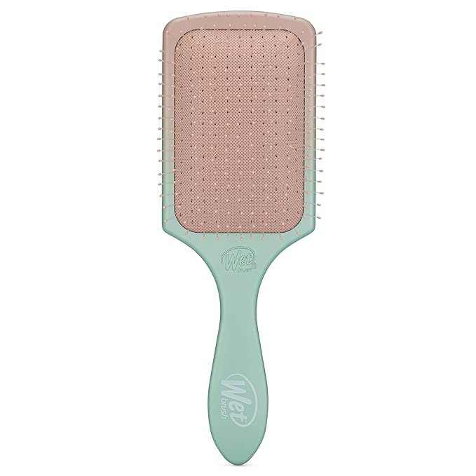 Wet Brush Paddle Detangler Hair Brush, Seafoam/Coral (Feel Good Ombre) - Ultra-Soft IntelliFlex B... | Amazon (US)