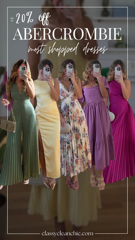 Abercrombie 20% off sale. Wedding guest dresses spring dresses special occasion dresses in my usual small/2

#LTKstyletip #LTKsalealert #LTKwedding