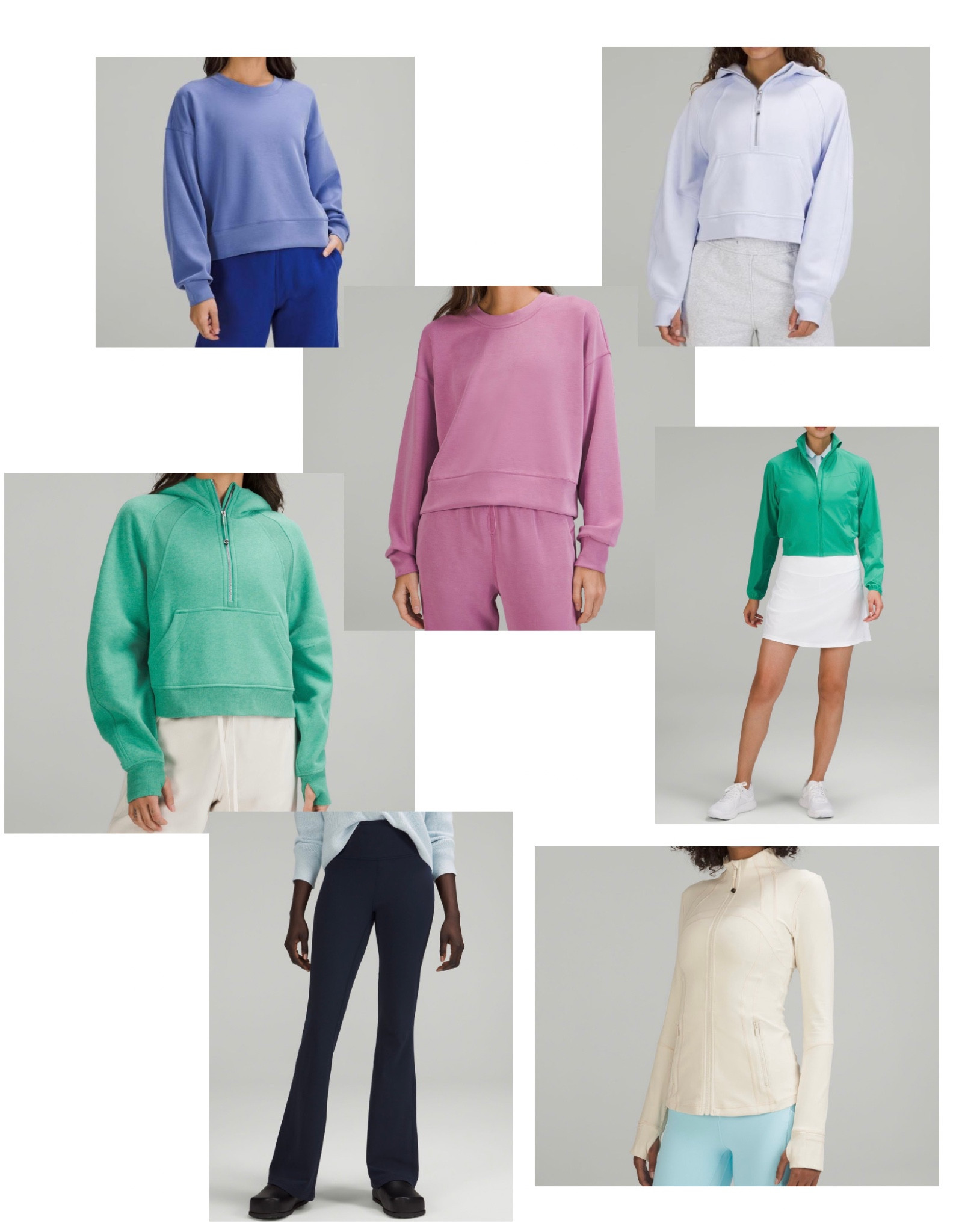 Lululemon New Arrivals
HOC *summer* wild indigo, blissful blue, velvet dust, Maldives green & true navy

#LTKfit #LTKFind #LTKstyletip
