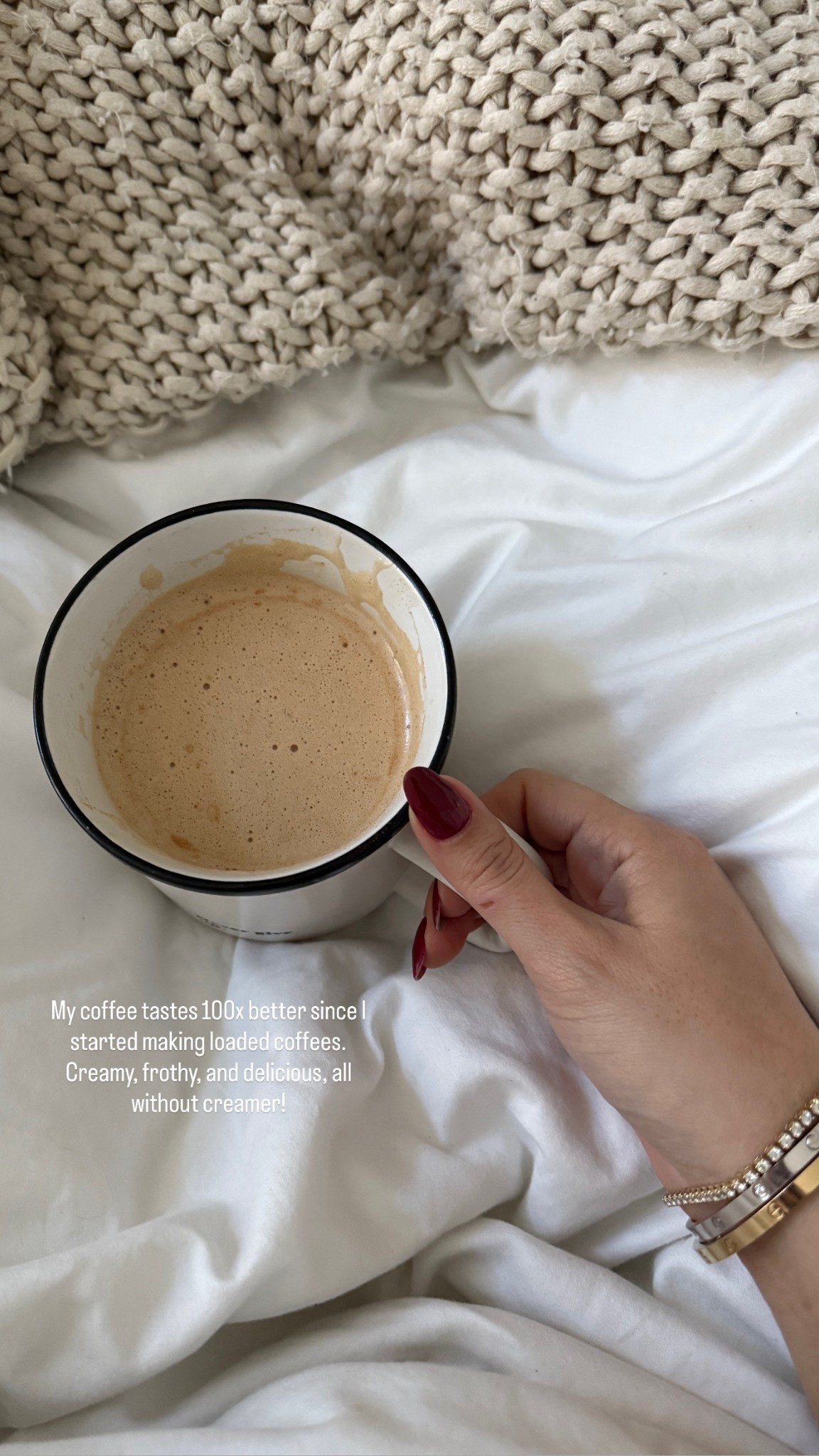 loaded coffee 🤍

#LTKfoodie #LTKdayinmylife #LTKmorningroutine