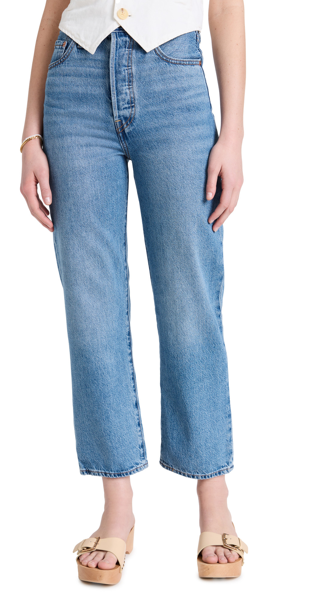 Levi's Ribcage Straight Ankle Jeans | Shopbop | Shopbop