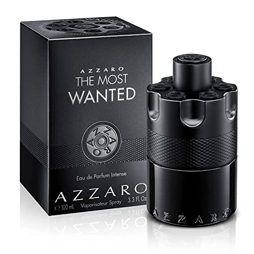 Azzaro The Most Wanted Eau de Parfum Intense - Woody & Seductive Mens Cologne - Fougère, Ambery & Spicy Fragrance for Date Night - Lasting Wear - Luxury Perfumes for Men - Full Size, 3.3 Fl. Oz | Amazon (US)
