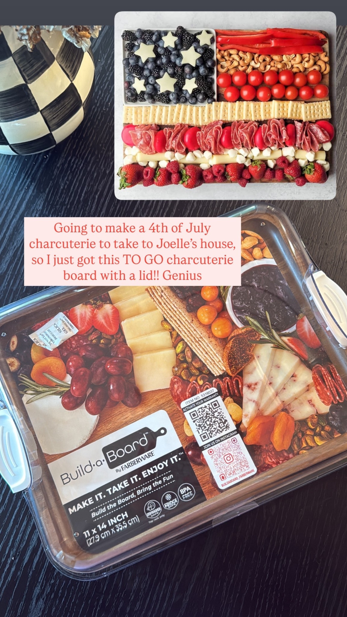 To go charcuterie board must have for hosting parties, has a lid! To go container perfect hostess gift 

#LTKHome #LTKParties #LTKFamily