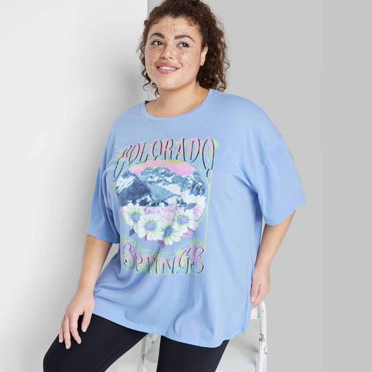 Women's Elbow Sleeve Oversized Graphic T-Shirt - Wild Fable™ | Target