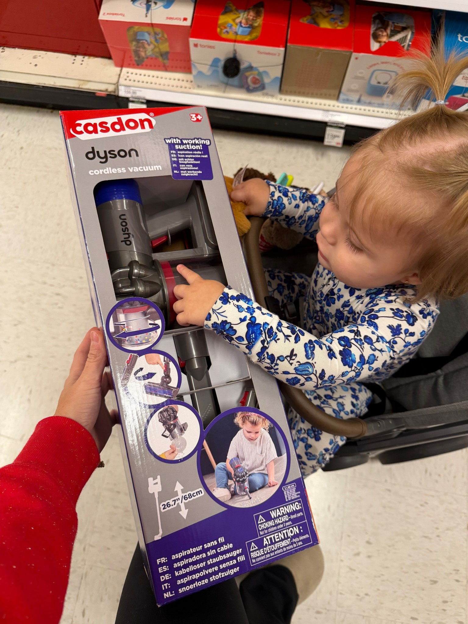 Target deal! Toddler size Dyson on sale! I ordered this for Bentlee because it looks just like my Dyson! 

#LTKBaby #LTKGiftGuide #LTKCyberWeek