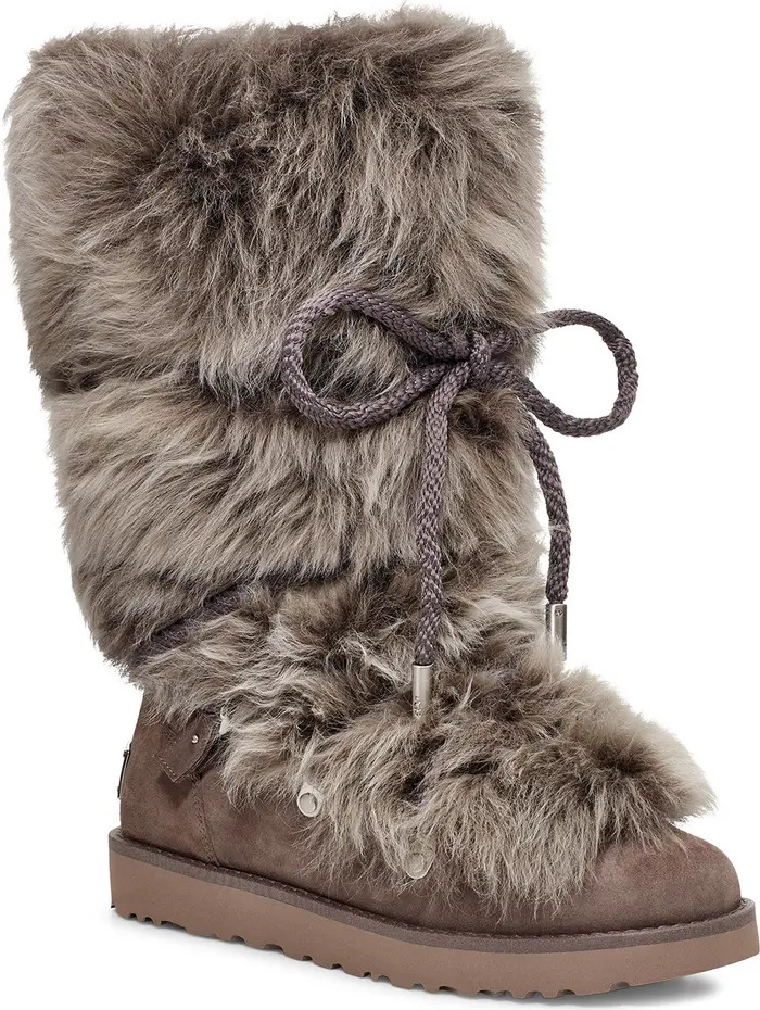 Classic Posh Short Genuine Shearling Boot | Nordstrom