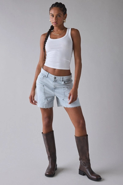 GUESS ORIGINALS Panel Long Carpenter Shorts | Urban Outfitters (US and RoW)