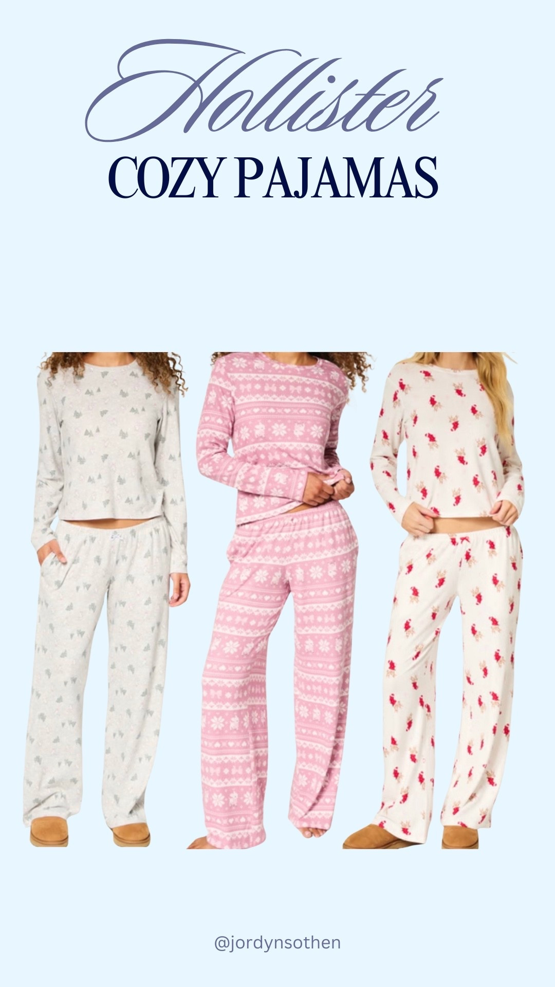 Hollister cozy pajamas on sale💕 pj top, pj pants, cute pajamas, pj patterns, girl gift guide, Christmas deals

#LTKSeasonal #LTKHoliday #LTKGiftGuide