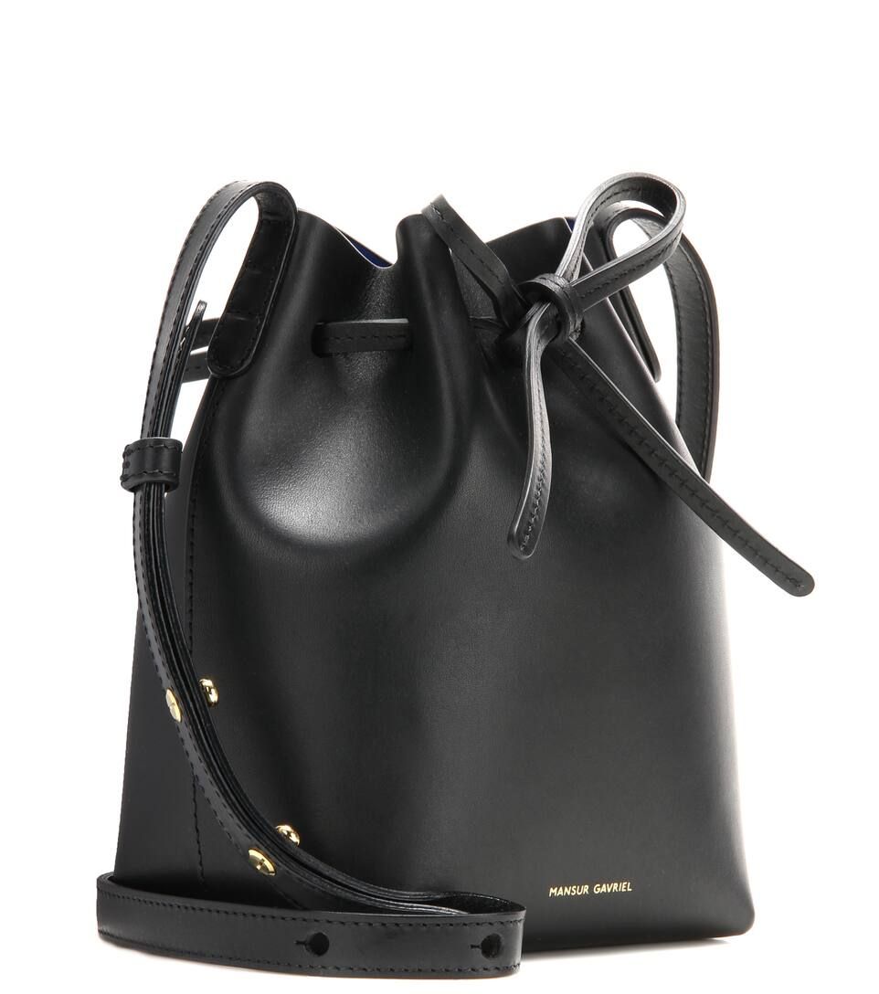 Mini Mini leather bucket bag | Mytheresa (DACH)