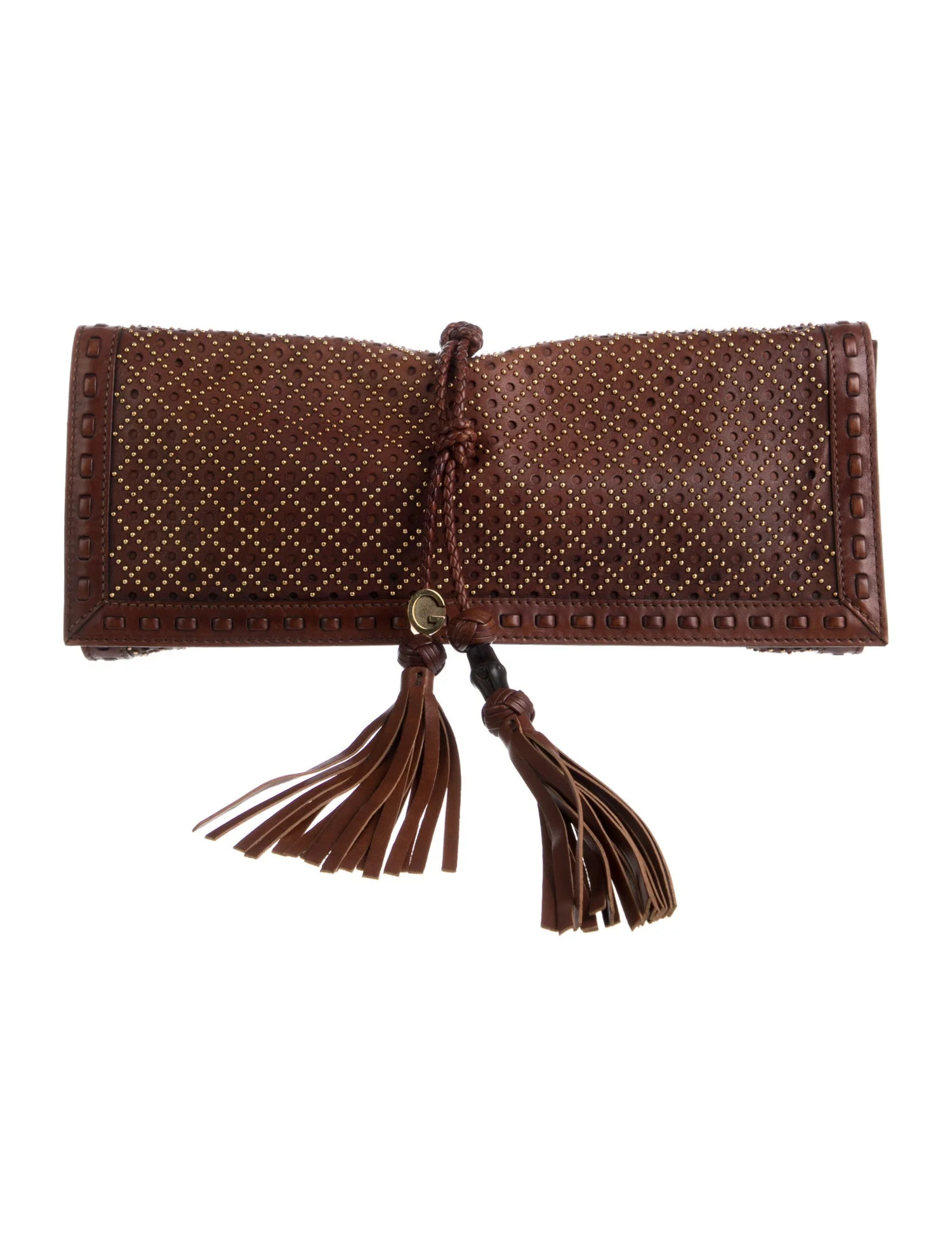 Malika Bamboo Clutch | The RealReal