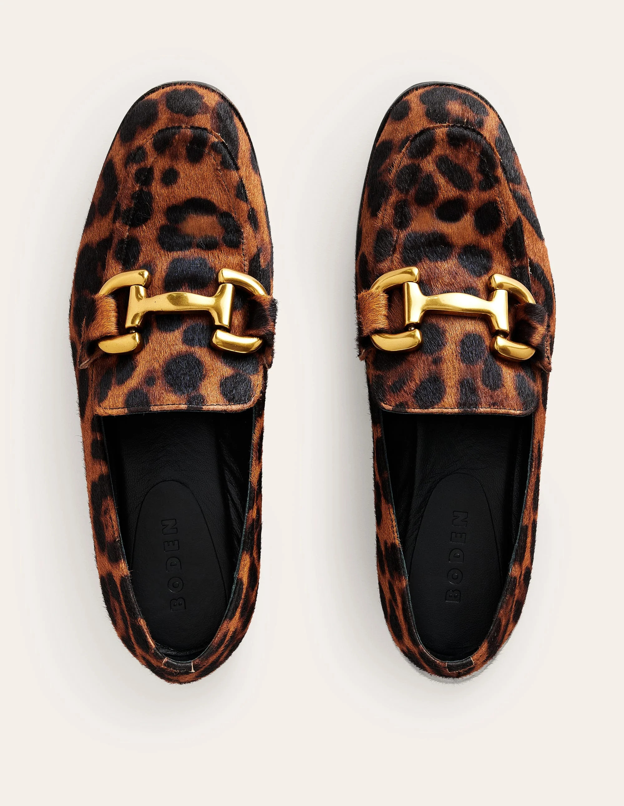 Iris Snaffle Loafers-Leopard | Boden (US)