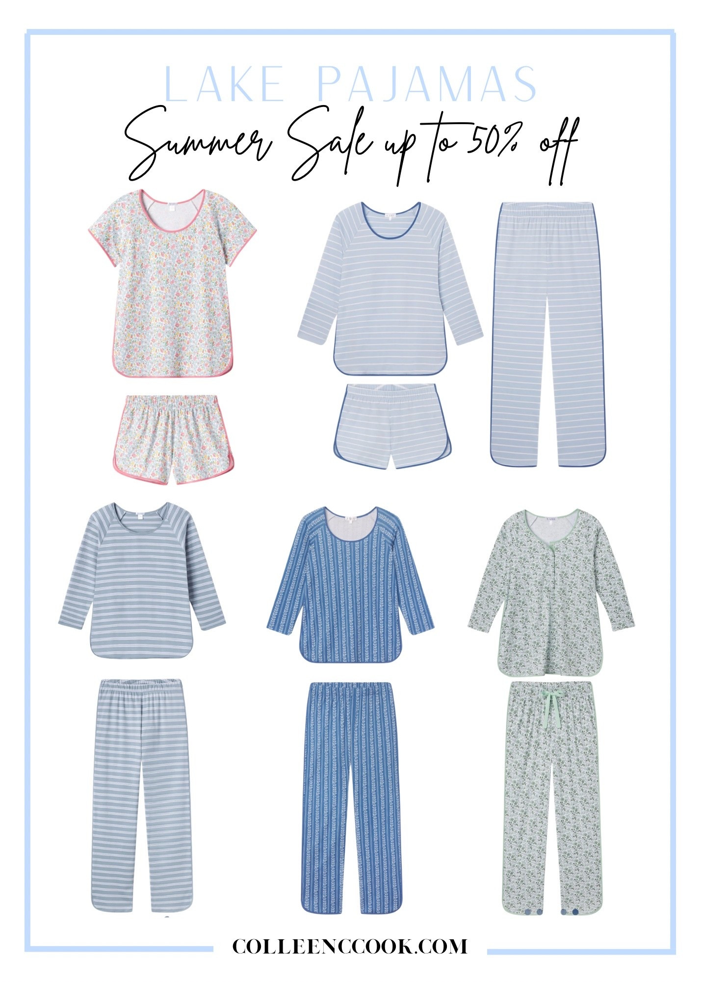 Lake pajamas sale Pima cotton nursing friendly bump friendly