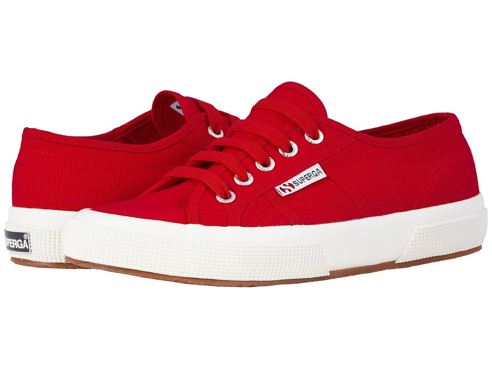 Superga - 2750 COTU Classic Sneaker (Maroon Red) Lace up casual Shoes | Zappos