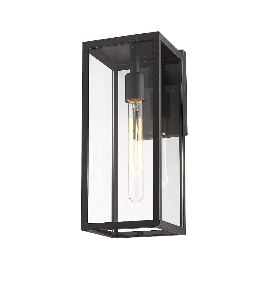 Bestshared Outdoor Wall Sconce Lights,Exterior Wall Lighting Fixtures with Clear Glass, Anti-Rust... | Amazon (US)
