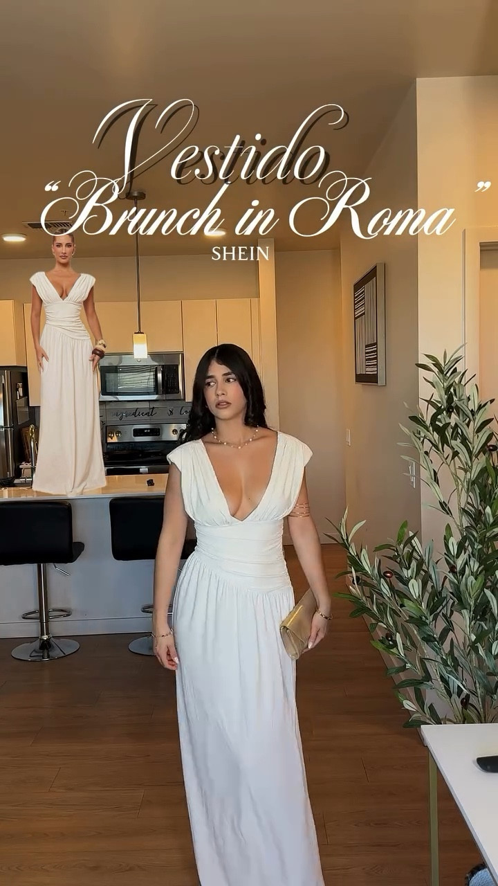 Vestido que titule “ Brunch en Roma”
El video no hace justicia a lo hermoso que es este vestido , y lo mejor no transparenta nada 
Lo pedí talla XS 
Y lo pueden tener de Inspo para todas mis chicas que irán a Europa pronto 

@shein_us @sheinofficial 

#shein #sheinhaul #sheindress #dressinspo #dresses #roma #europe #styles #fashion #outfit #outfittoday #outfitinspo