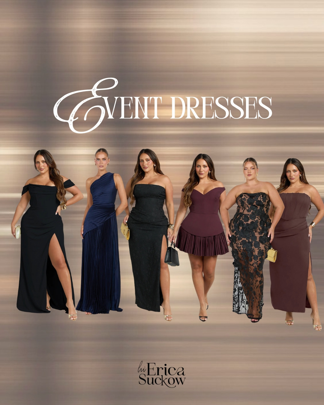 special event dresses for holiday parties, fall weddings, winter weddings, gala, black tie events, new years eve, etc. @hiericasuckow

#LTKMidsize #LTKPlusSize #LTKWedding