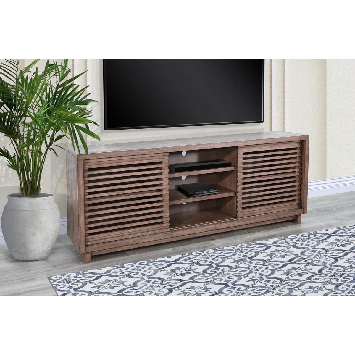 Wayfair Hardan Unfinished TV Stand for TVs up to 85"