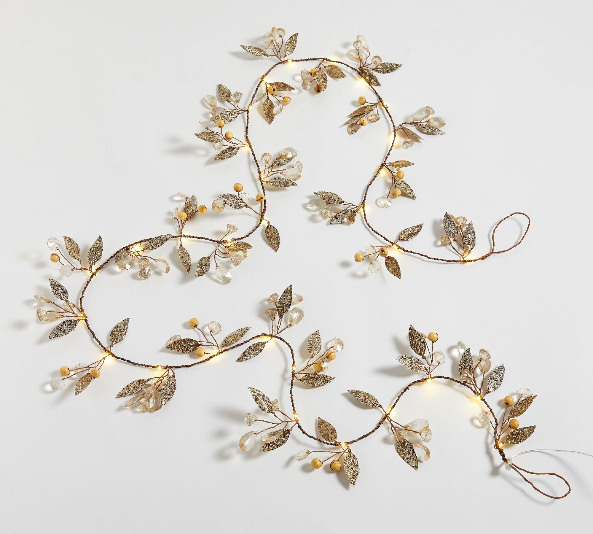Rustic Leaf String Lights | Pottery Barn (US)