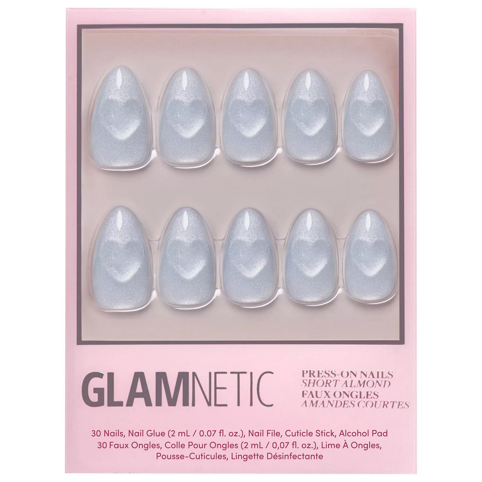 Glamnetic Premium Press-On Nail Kit, Size: 1.1 Oz, Cold Heart | Kohl's