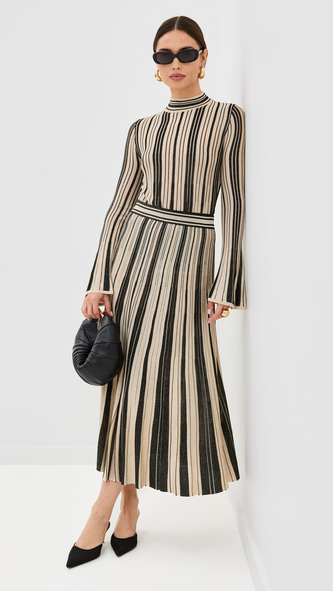 Zimmermann Metallic Stripe Skirt | Shopbop | Shopbop