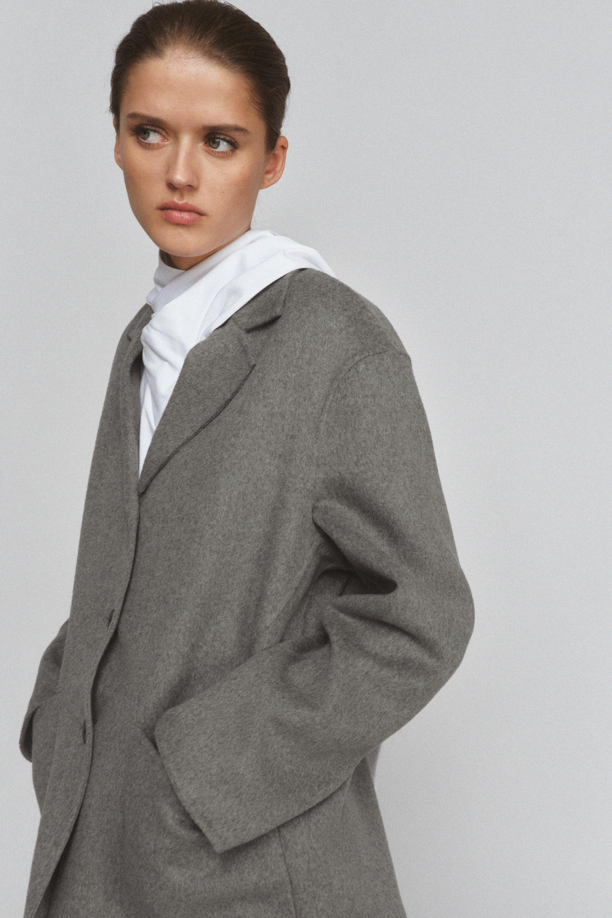WOOL BLEND BLAZER ZW COLLECTION | Zara US